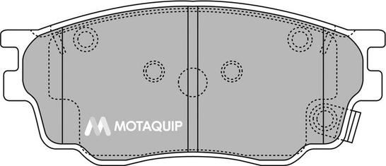 Motaquip LVXL1260 - Комплект спирачно феродо, дискови спирачки vvparts.bg