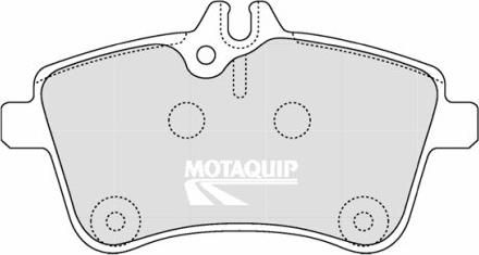 Motaquip LVXL1268 - Комплект спирачно феродо, дискови спирачки vvparts.bg