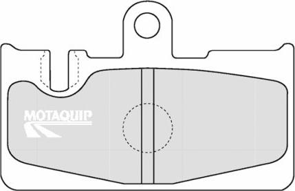 Motaquip LVXL1206 - Комплект спирачно феродо, дискови спирачки vvparts.bg