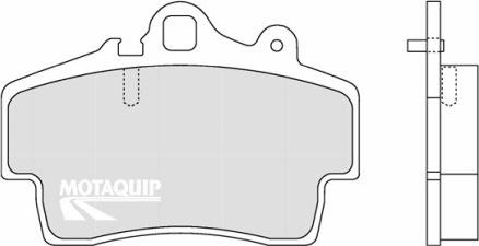 Motaquip LVXL1226 - Комплект спирачно феродо, дискови спирачки vvparts.bg