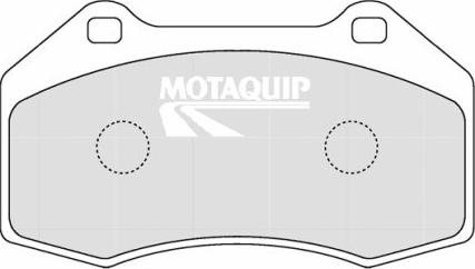 Motaquip LVXL1274 - Комплект спирачно феродо, дискови спирачки vvparts.bg