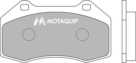 Motaquip LVXL1274 - Комплект спирачно феродо, дискови спирачки vvparts.bg