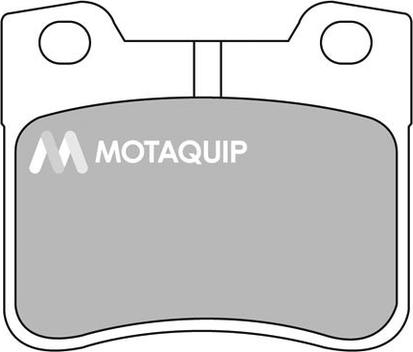 Motaquip LVXL862 - Комплект спирачно феродо, дискови спирачки vvparts.bg