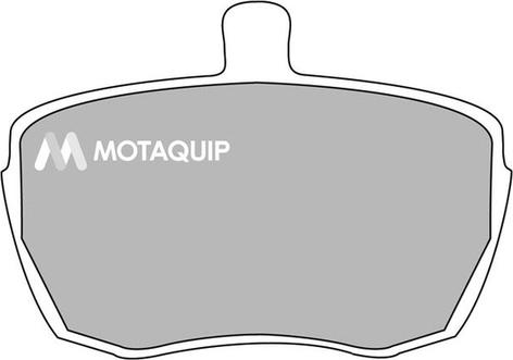 Motaquip LVXL355 - Комплект спирачно феродо, дискови спирачки vvparts.bg