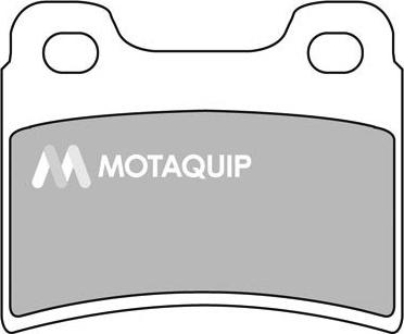 Motaquip LVXL358 - Комплект спирачно феродо, дискови спирачки vvparts.bg