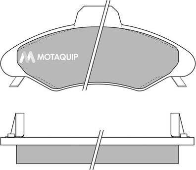 WWA 23300 - Комплект спирачно феродо, дискови спирачки vvparts.bg