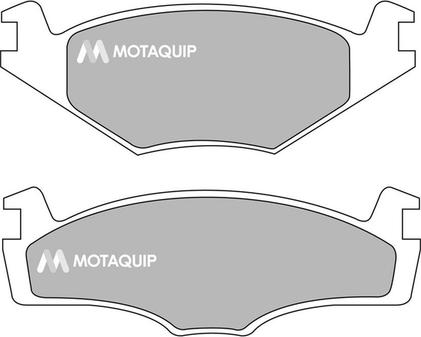 Motaquip LVXL377 - Комплект спирачно феродо, дискови спирачки vvparts.bg