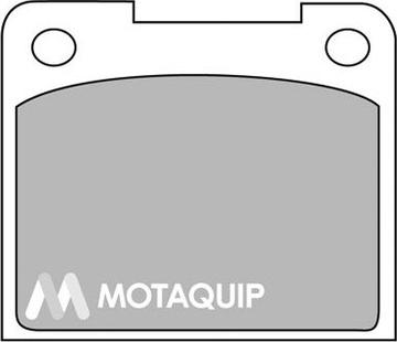 Motaquip LVXL244 - Комплект спирачно феродо, дискови спирачки vvparts.bg