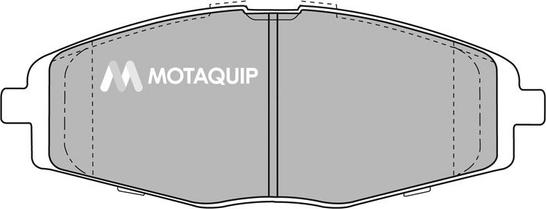 Motaquip LVXL260 - Комплект спирачно феродо, дискови спирачки vvparts.bg