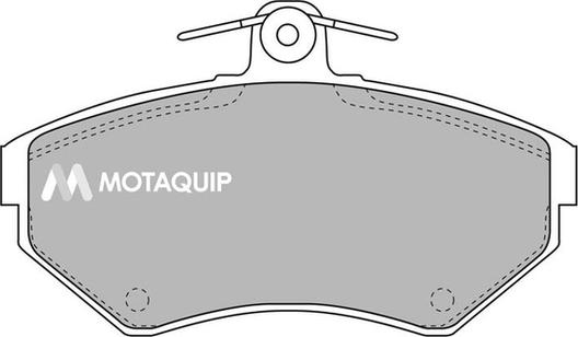 Motaquip LVXL215 - Комплект спирачно феродо, дискови спирачки vvparts.bg