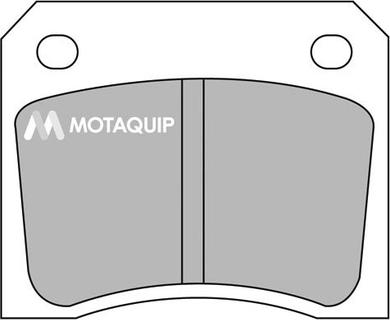 Motaquip LVXL218 - Комплект спирачно феродо, дискови спирачки vvparts.bg