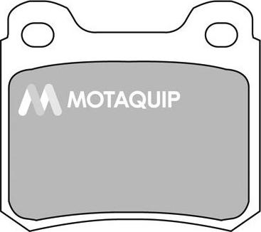 Motaquip LVXL794 - Комплект спирачно феродо, дискови спирачки vvparts.bg