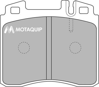 Motaquip LVXL792 - Комплект спирачно феродо, дискови спирачки vvparts.bg
