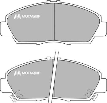 Motaquip LVXL711 - Комплект спирачно феродо, дискови спирачки vvparts.bg