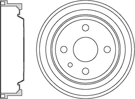 Motaquip VBD600 - Спирачен барабан vvparts.bg