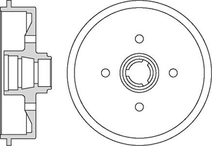 Motaquip VBD636 - Спирачен барабан vvparts.bg