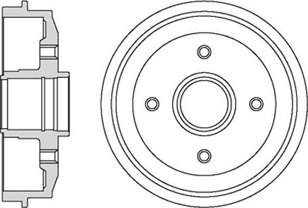 Motaquip VBD629 - Спирачен барабан vvparts.bg