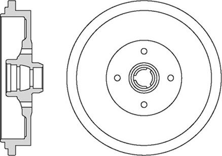 Motaquip VBE699 - Спирачен барабан vvparts.bg