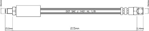 Motaquip VBH994 - Спирачен маркуч vvparts.bg