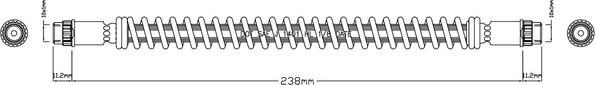 Motaquip VBJ555 - Спирачен маркуч vvparts.bg