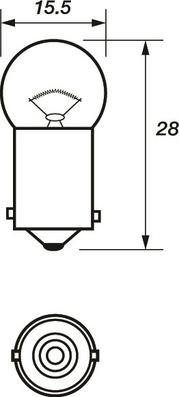 Motaquip VBU989 - Крушка с нагреваема жичка, мигачи vvparts.bg