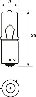 Motaquip VBU433D - Крушка с нагреваема жичка, мигачи vvparts.bg