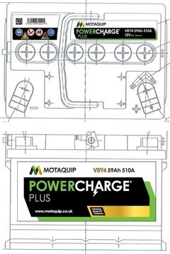 Motaquip VBY4 - Стартов акумулатор vvparts.bg