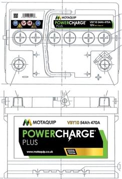 Motaquip VBY10 - Стартов акумулатор vvparts.bg