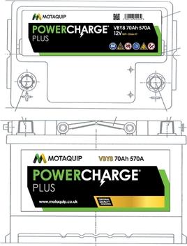 Motaquip VBY8 - Стартов акумулатор vvparts.bg