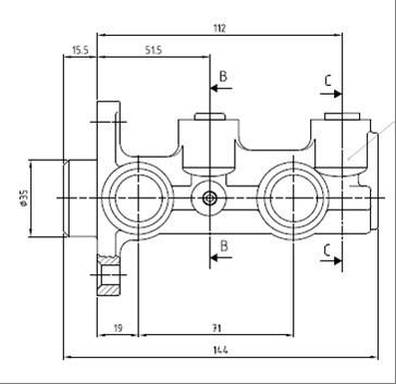 Motaquip VMC131 - Спирачна помпа vvparts.bg