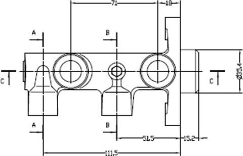 Motaquip VMC230 - Спирачна помпа vvparts.bg