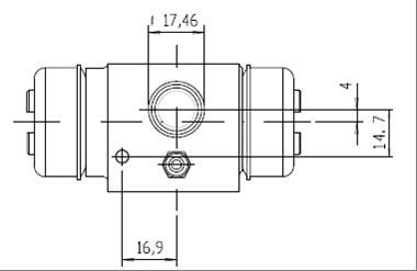 Motaquip VWC484 - Спирачно цилиндърче на колелото vvparts.bg