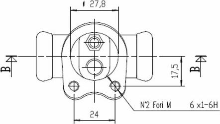 Motaquip VWC515 - Спирачно цилиндърче на колелото vvparts.bg