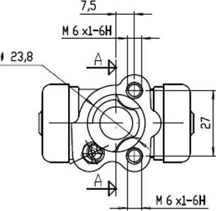 Motaquip VWC510 - Спирачно цилиндърче на колелото vvparts.bg