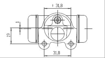 Motaquip VWC669 - Спирачно цилиндърче на колелото vvparts.bg