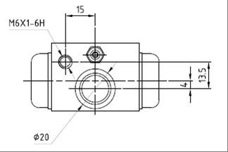 Motaquip VWC864 - Спирачно цилиндърче на колелото vvparts.bg