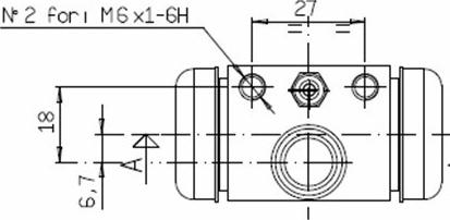 Motaquip VWC824 - Спирачно цилиндърче на колелото vvparts.bg