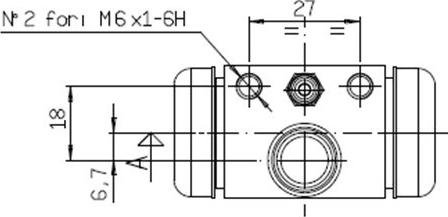 Motaquip VWC823 - Спирачно цилиндърче на колелото vvparts.bg