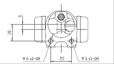 Motaquip VWC264 - Спирачно цилиндърче на колелото vvparts.bg