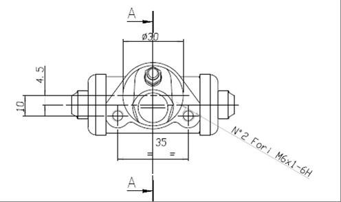 Motaquip VWC220 - Спирачно цилиндърче на колелото vvparts.bg