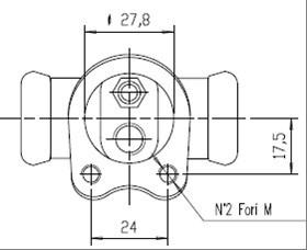 Motaquip VWC745 - Спирачно цилиндърче на колелото vvparts.bg