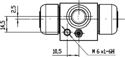 Motaquip VWC753 - Спирачно цилиндърче на колелото vvparts.bg