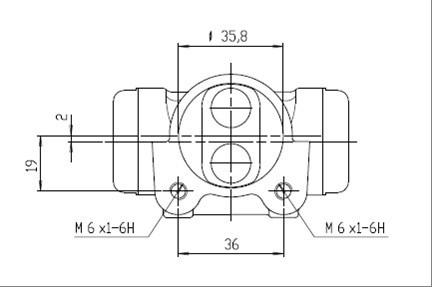 Motaquip VWC777 - Спирачно цилиндърче на колелото vvparts.bg