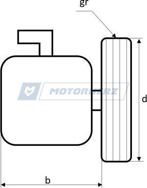 Motorherz P1001HG - Хидравлична помпа, кормилно управление vvparts.bg