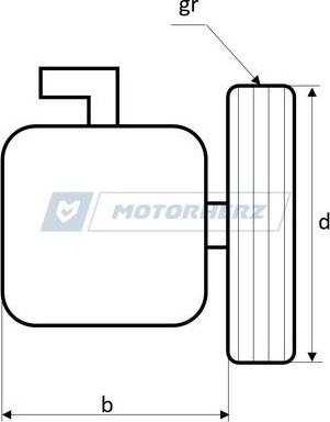 Motorherz P1003HG - Хидравлична помпа, кормилно управление vvparts.bg