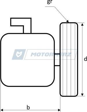 Motorherz P1002HG - Хидравлична помпа, кормилно управление vvparts.bg