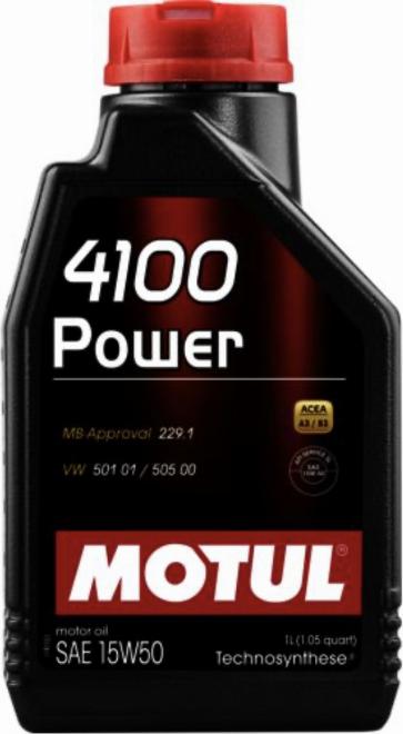 Motul 4100POWER15W501L - Двигателно масло vvparts.bg