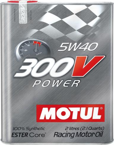 Motul 300VPOWERRACING5W302L - Двигателно масло vvparts.bg