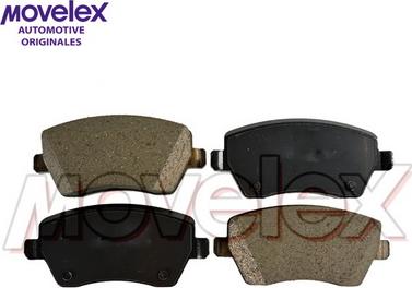 Movelex M08591 - Комплект спирачно феродо, дискови спирачки vvparts.bg