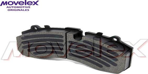 Movelex M24563 - Комплект спирачно феродо, дискови спирачки vvparts.bg
